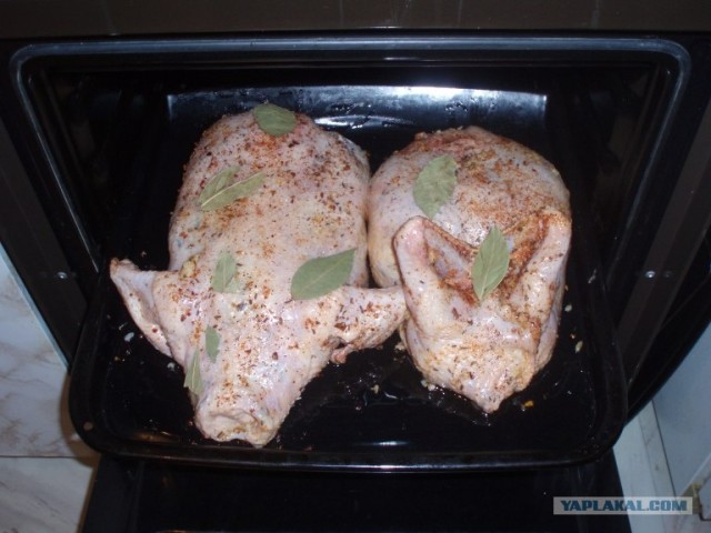 Фаршированная курочка