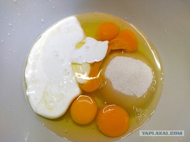 Пироги для чайников 4. Шарлотка из кукурузной муки.