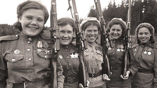 У войны не женское лицо !?