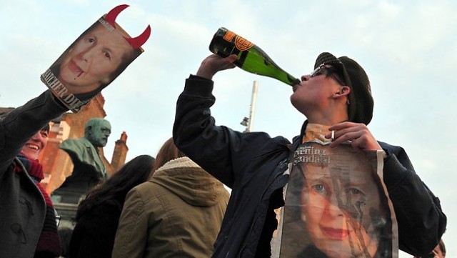 Умерла Маргарет Тэтчер