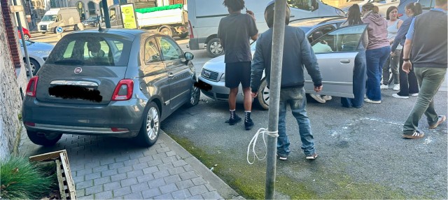 Машина сгорела