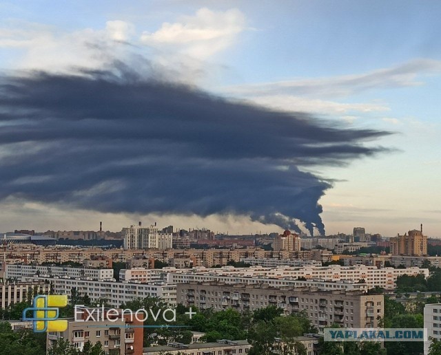 Атака БпЛА на Санкт-Петербург