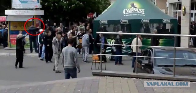 Покадровый разбор видео расстрела толпы