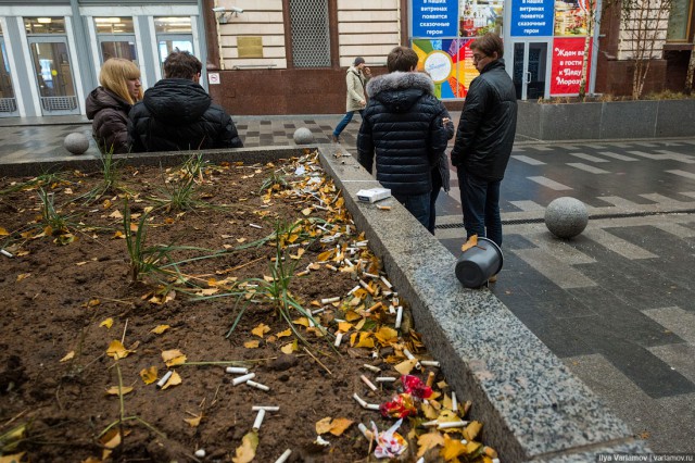 Мерзкие свиньи, которые гадят в Москве