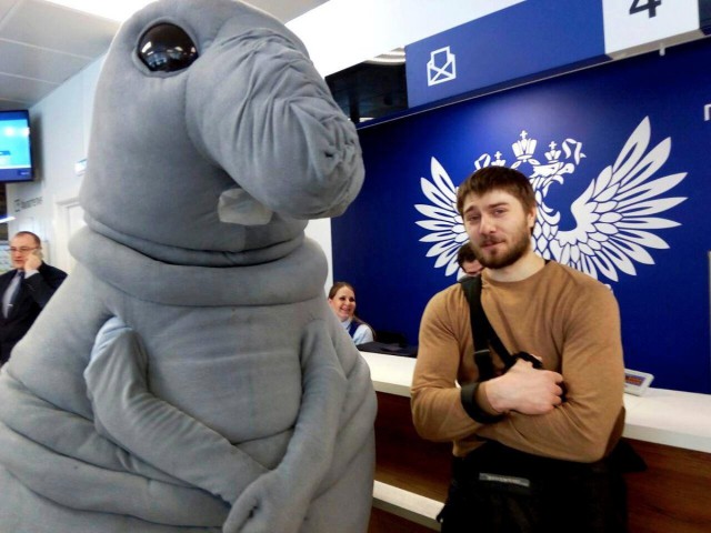 Ждун пришел на открытие программы «Почта без очередей»