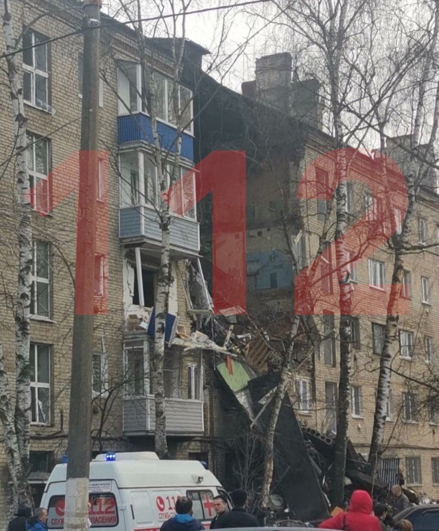 В жилом доме в Орехово-Зуево произошел взрыв.