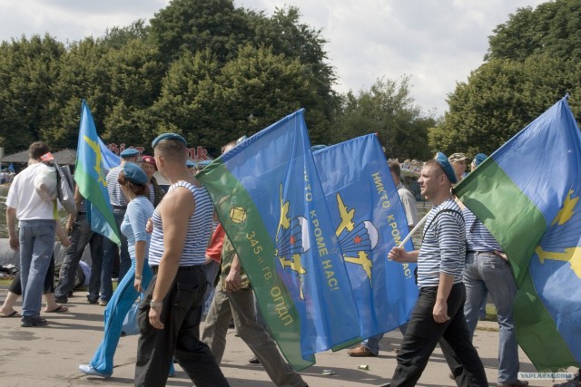 Как прошел День ВДВ 2008 (фото)
