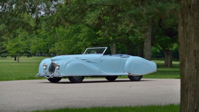 Кит на колёсах. 1947 Delahaye 135MS "Narval". Красивых автофото пост.