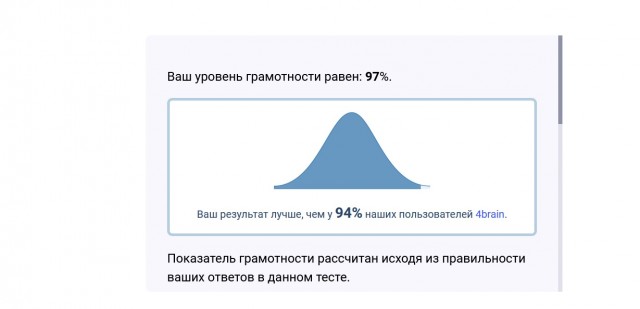 Тест на грамматику