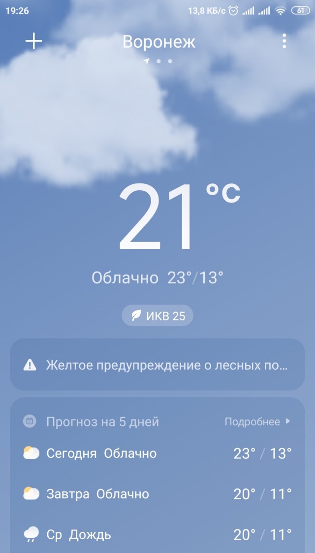 В Уфе нонче 39°С