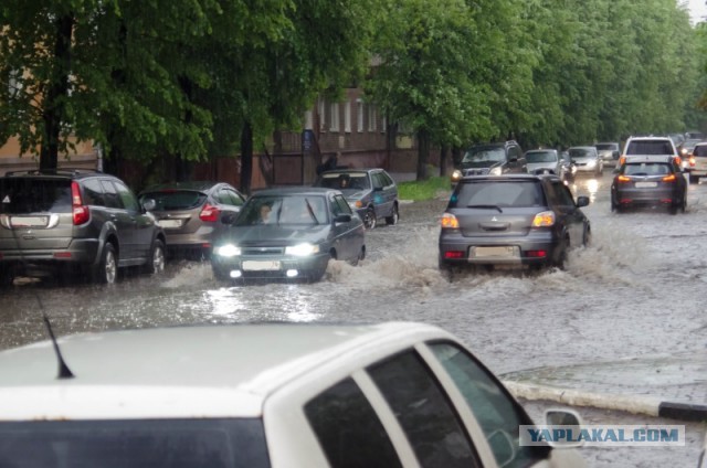 В Ярославле прошел дождь