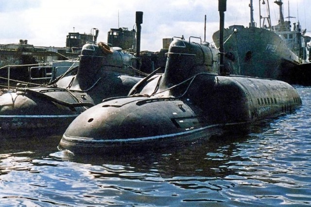 Легендарная сверхсекретная подводная лодка "Пиранья" проекта 865