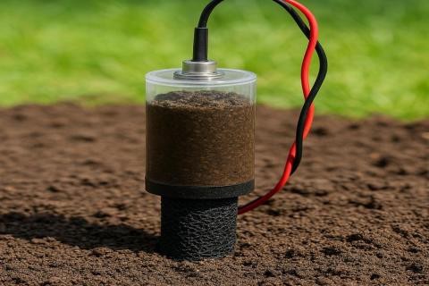Электричество без проводов и розеток: почвенные батарейки питают технику годами