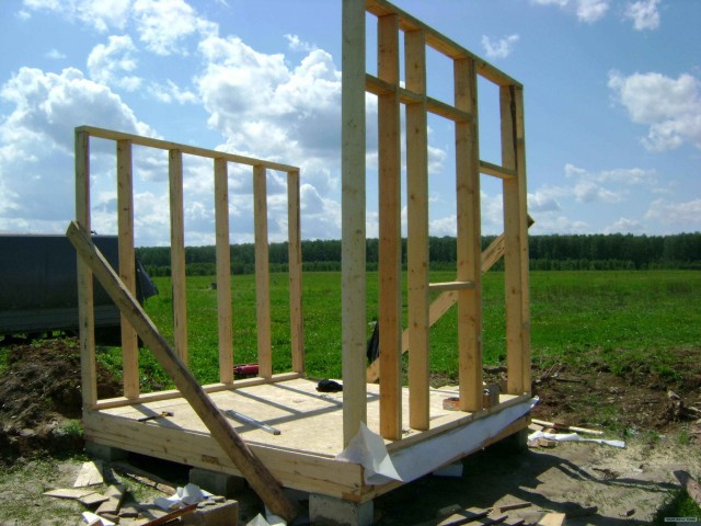 Строим бытовку!