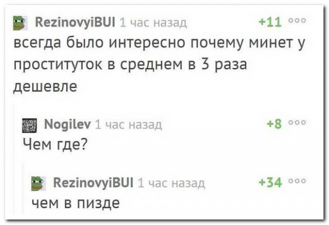 Смешные комментарии из социальных сетей