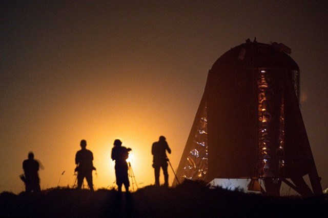 Starhopper прыжок на 150 метров