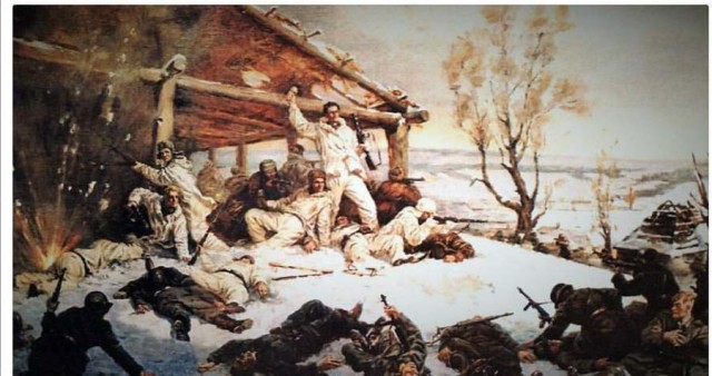 Их было 27. И они атаковали батальон вермахта.