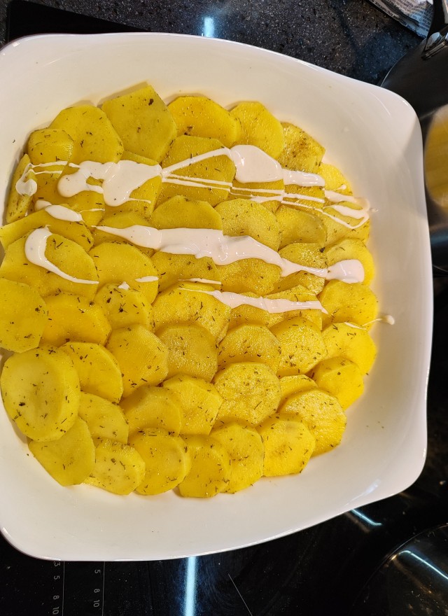 Картофельная запеканка, мой рецепт