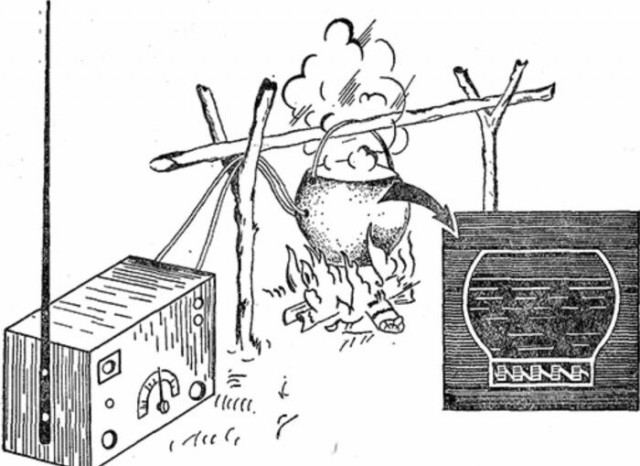 Как партизаны заряжали свои рации от костра