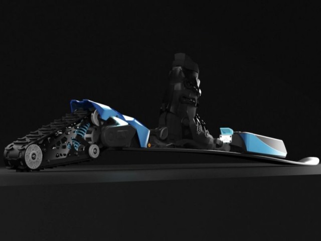 Представлены гусеничные электролыжи Vipera. С запасом хода 16 км и максимальной скоростью 32 км/ч