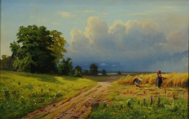 Перед грозой в живописи