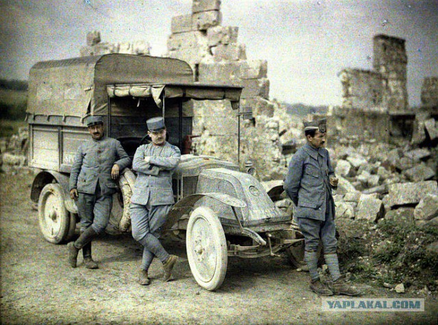 Очень редкие фотки Первой мировой войны