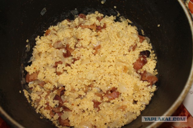 Украинская кухня . Чумацкая каша.