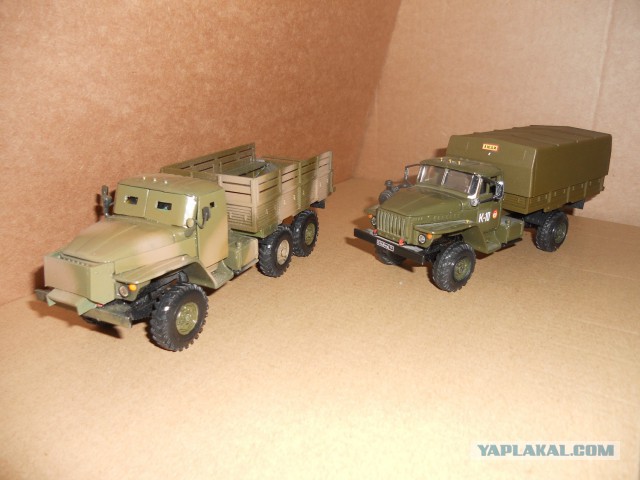 Военные автомобили в масштабе, с времён РККА до на