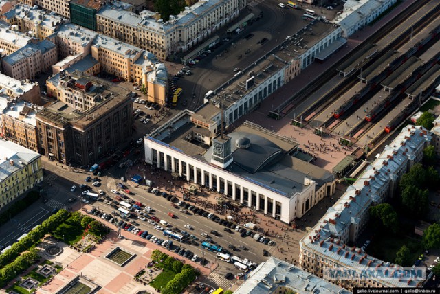 Санкт-Петербург с вертолета