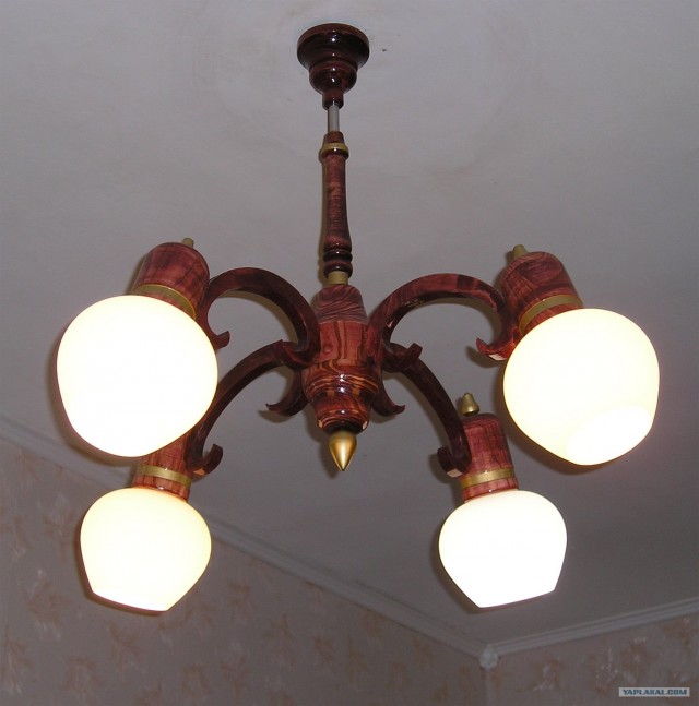 Изготовление люстры