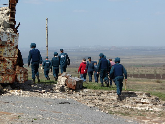 Поездка на Саур-Могилу, Снежное, Торез, Шахтерск