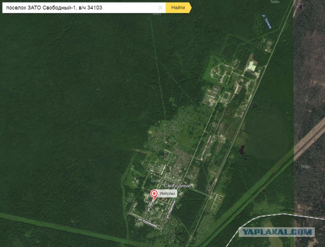 Карта поселок свободный свердловская область