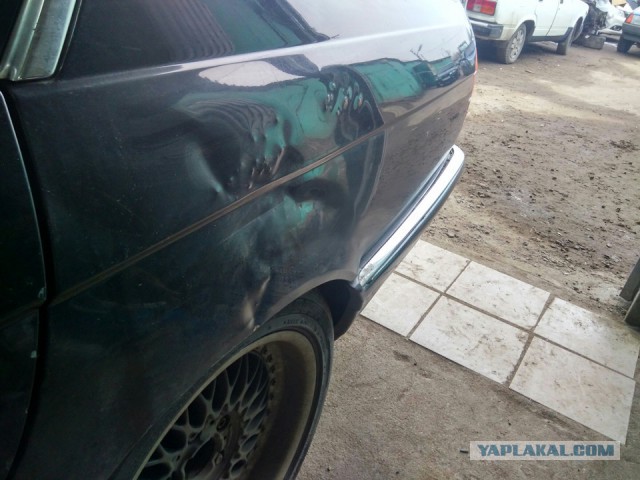 Снова рукожопство и BMW.