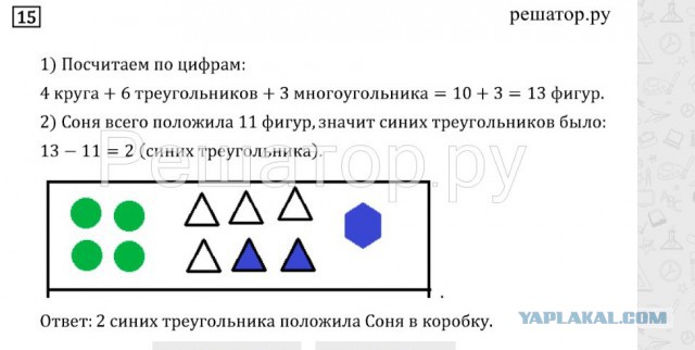 Задачка по математике за 3-й класс. Я удивлён