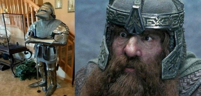 Необычные и странные доспехи рыцарей