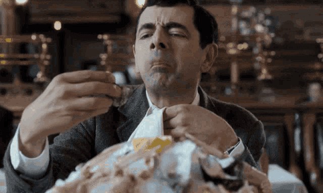 Попытка соблазнительно съесть устрицу