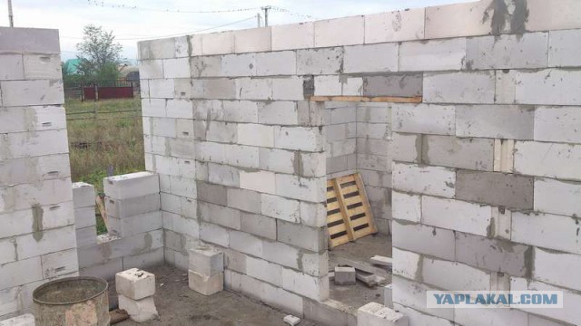 Дом из газобетона в Башкирии