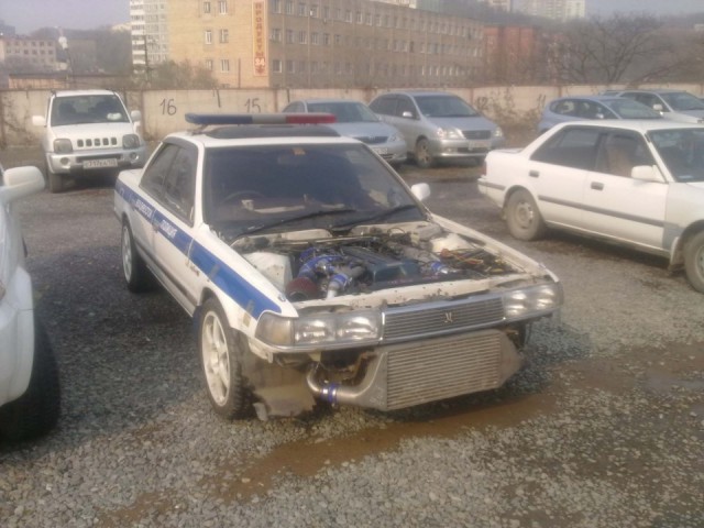 ГАИ во Владивостоке 1995г