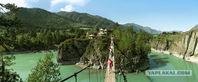 Половодье в горной местности