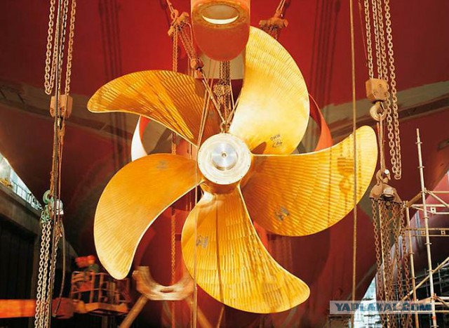 Самые большие корабельные винты