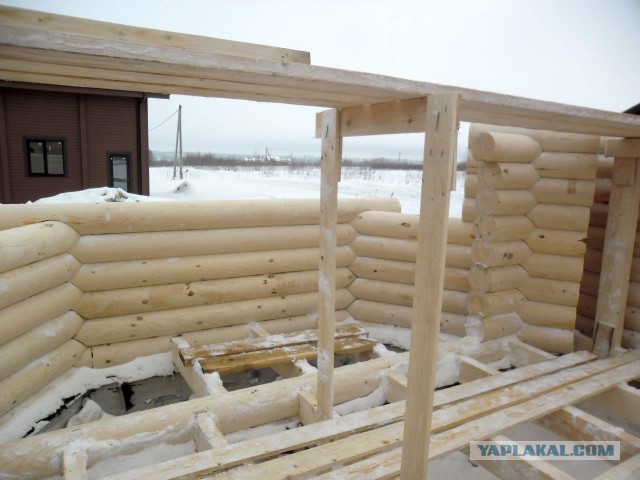 Строительство дома на даче