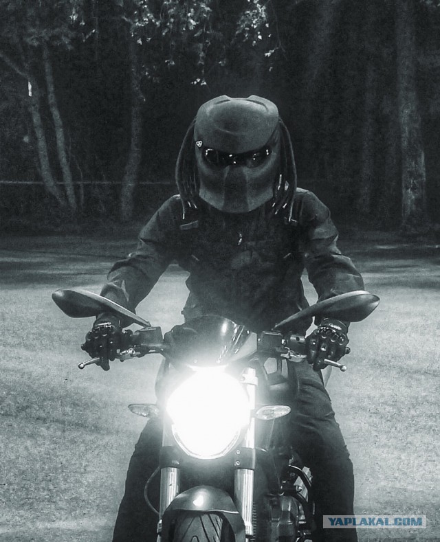 Разрисовали шлем