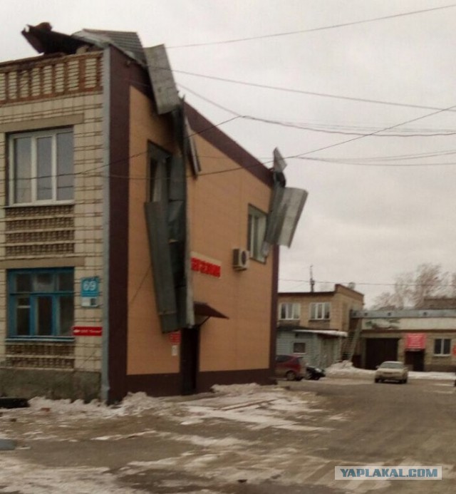 Ветренно сегодня в Новосибирске