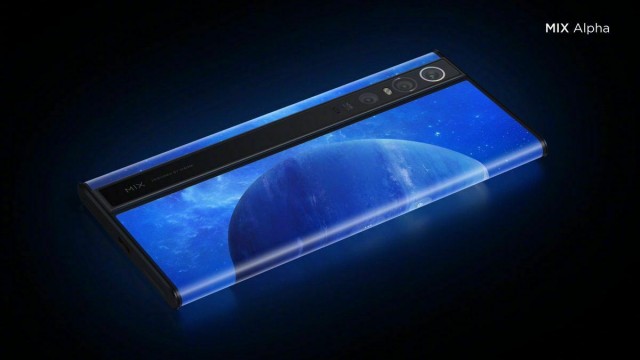 Xiaomi представила Mi Mix Alpha — смартфон с «обёрнутым» вокруг него экраном
