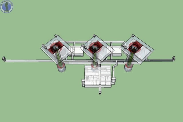Взорванный в 70-х комплекс группового старта ядерных ракет 551-го РП