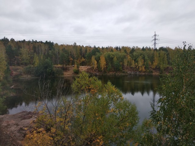 Челябинск Парк Гагарина или Городской Бор. Осень