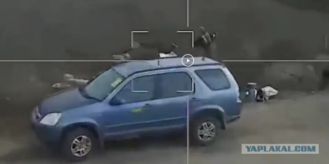 Работа боеприпаса "Ланцет".