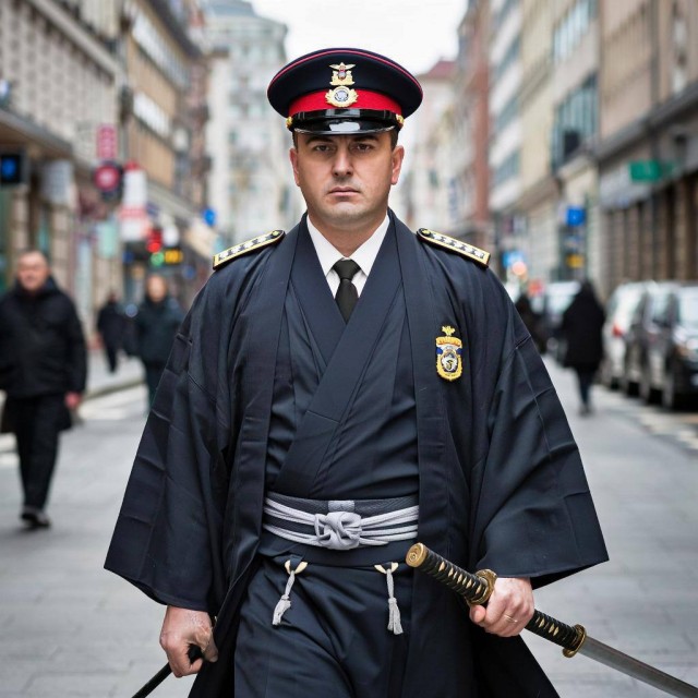 Полицейские в России начнут ходить в кимоно