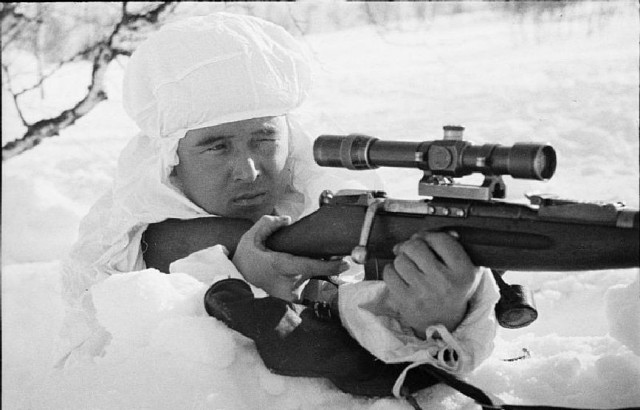 Снайперы Великой Отечественной Войны