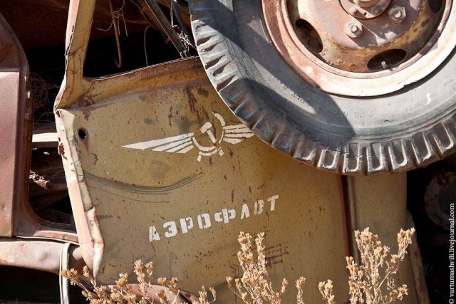 Кладбище танков в Эритрее